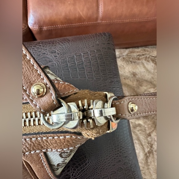 Authentic Gucci Tote Bag in GG Canvas Brown - Picture 5 of 14
